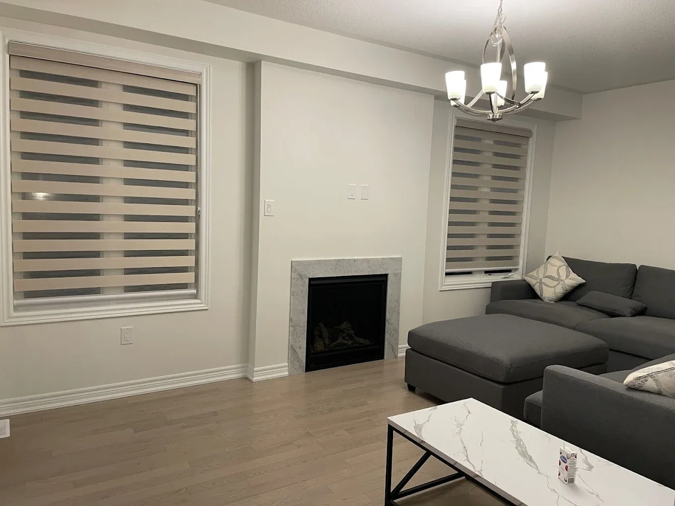Urban Blinds installation 9 — custom blinds fitted in a Greater Toronto Area home