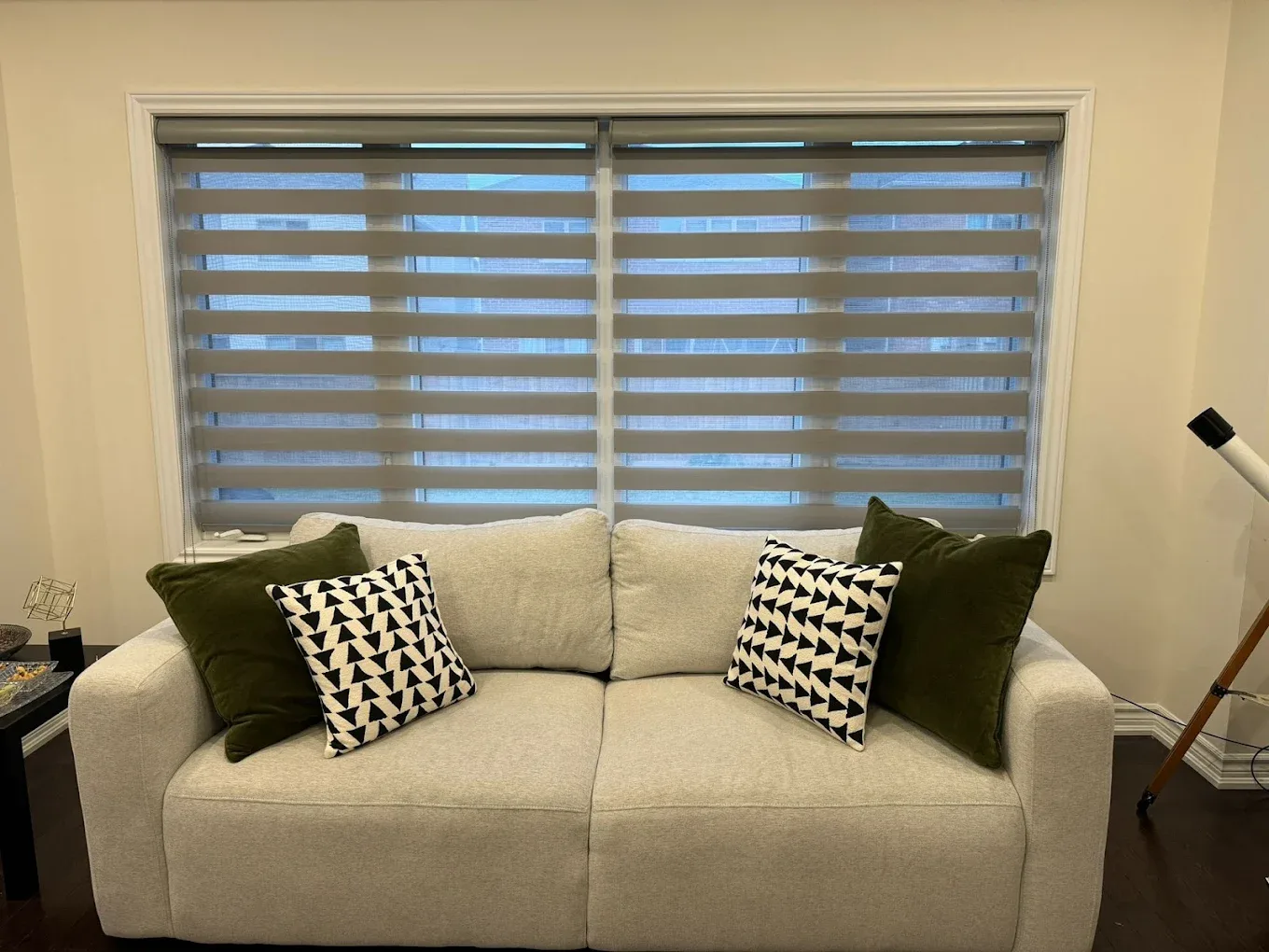 Urban Blinds installation 11 — custom blinds fitted in a Greater Toronto Area home